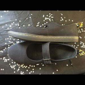 Canvas Mary Jane Flats